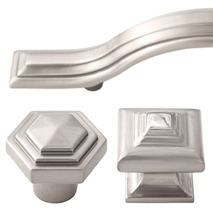 Geometric - Satin Nickel