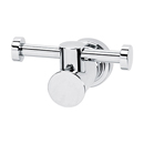 A8786 PC - Infinity - Double Robe Hook - Polished Chrome