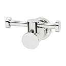 A8786 PN - Infinity - Double Robe Hook - Polished Nickel