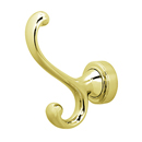 A8799 PB/NL - Infinity - Robe Hook - Unlacquered Brass