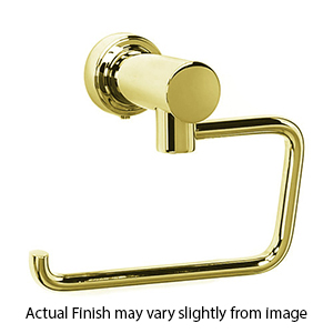 A8766 PB/NL - Infinity - Euro Tissue Holder - Unlacquered Brass