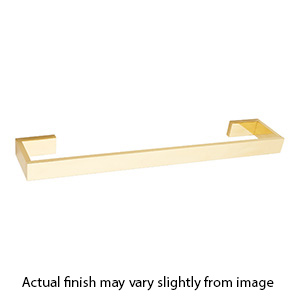 A6420-24 PB/NL - Linear - 24" Towel Bar - Unlacquered Brass