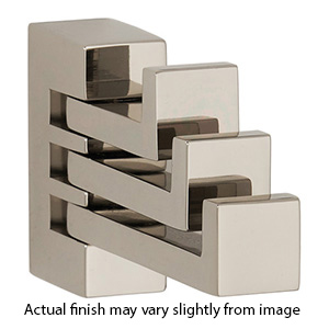 A6485 PN - Linear - Triple Swivel Robe Hook - Polished Nickel