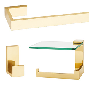 Linear - Polished Brass