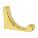 A6880 - Luna - Robe Hook - Polished Brass