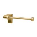 A6866L - Luna - Single Post Tissue Holder LH - Satin Brass