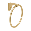 A6840 - Luna - Towel Ring - Satin Brass