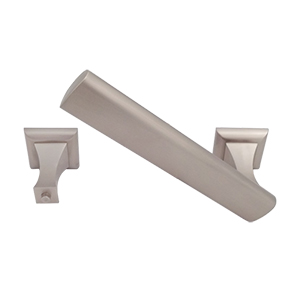 A7462 PB/NL - Manhattan - Swing Tissue Holder - Unlacquered Brass