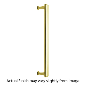 D310-18 PB/NL - Manhattan - 18" Appliance/Drawer Pull - Unlacquered Brass