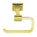 A7466 PB/NL - Manhattan - Euro Tissue Holder - Unlacquered Brass