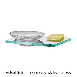 A7430 PB/NL - Manhattan - Soap Dish & Holder - Unlacquered Brass