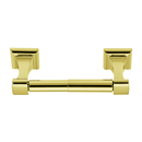 A7460 PB/NL - Manhattan - Tissue Holder - Unlacquered Brass