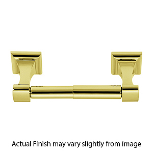 A7460 PB/NL - Manhattan - Tissue Holder - Unlacquered Brass
