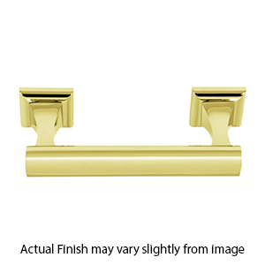 A7462 PB/NL - Manhattan - Swing Tissue Holder - Unlacquered Brass