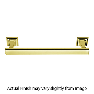 A7420-12 PB/NL - Manhattan - 12" Towel Bar - Unlacquered Brass