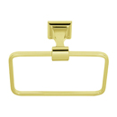 A7440 PB/NL - Manhattan - Towel Ring - Unlacquered Brass