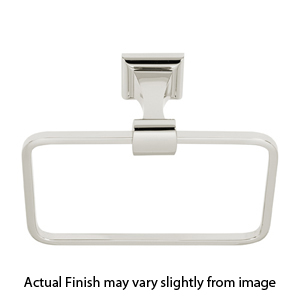 A7440 PN - Manhattan - Towel Ring - Polished Nickel