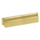 A952 SB - Millennium - 5" Cup Pull - Satin Brass