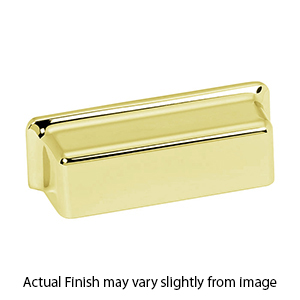 A951 PB/NL - Millennium - 3" Cup Pull - Unlacquered Brass