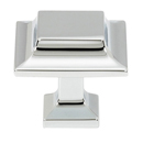 A950-1 PC - Millennium - 1" Square Knob - Polished Chrome
