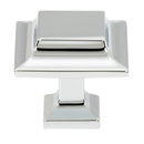 A950-1 PC - Millennium - 1" Square Knob - Polished Chrome