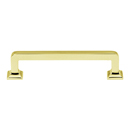 A950-3 PB/NL - Millennium - 3" Square Pull - Unlacquered Brass