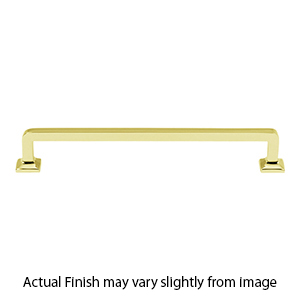 A950-8 PB - Millennium - 8" Square Pull - Polished Brass