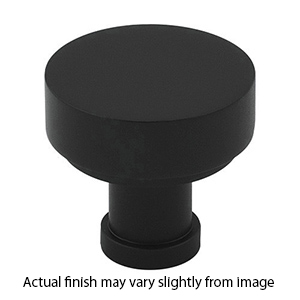 A716-18 - Moderne - 1 1/8" Cabinet Knob - Matte Black