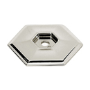 A425 PN - Nicole - Backplate for 1.25" Knob - Polished Nickel