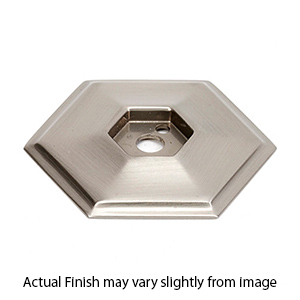 A425 SN - Nicole - Backplate for 1.25" Knob - Satin Nickel