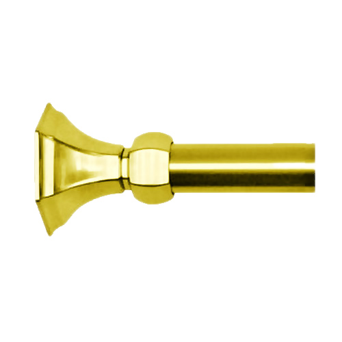 Nicole Polished Brass Shower Rod