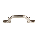 A3650-4 SN - Ornate Collection - 4" Cabinet Pull - Satin Nickel