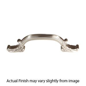 A3650 SN - Ornate Collection - 4.75" Cabinet Pull - Satin Nickel