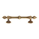 A6929-6 PA - Ornate Collection - 6" Cabinet Pull - Polished Antique