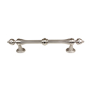 A6929-6 SN - Ornate Collection - 6" Cabinet Pull - Satin Nickel