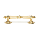 A7529 PB/NL - Ornate Collection - 4 5/8" Cabinet Pull - Unlacquered Brass