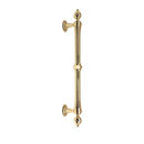 D6929-8 PB/NL - Ornate Collection - 8" Appliance Pull - Unlacquered Brass