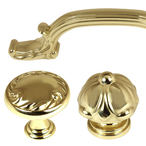 Ornate Collection - Polished Brass