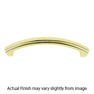 A240-4 PB/NL - Regal - 4" Cabinet Pull - Unlacquered Brass