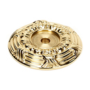 A885-58 - Ribbon & Reed - Rosette for Knob - Unlacquered Brass