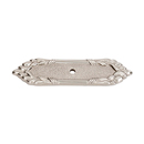 A886 - Ribbon & Reed - Backplate for Knob - Satin Nickel