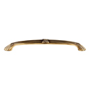 A881-6 - Ribbon & Reed - 6" Cabinet Pull - Polished Antique