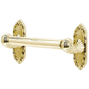 A8560 PB/NL - Ribbon & Reed - Tissue Holder - Unlacquered Brass