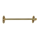 A8520-18 PA - Ribbon & Reed - 18" Towel Bar - Polished Antique