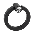 Round Ring Pull - Crystal Contemporary I