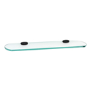 A6650-18 - Royale - 18" Glass Shelf - Bronze