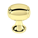 A981-34 - Royale - 3/4" Barrel Knob - Unlacquered Brass
