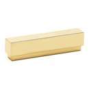 A460-3 PB/NL - Simplicity - 3" Cabinet Pull - Unlacquered Brass
