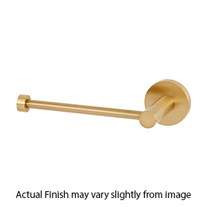 A8361 SB - Contemporary I - Single Post Tissue Holder - Satin Brass