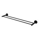 A8325-24 MB - Contemporary I - 24" Double Towel Bar - Matte Black